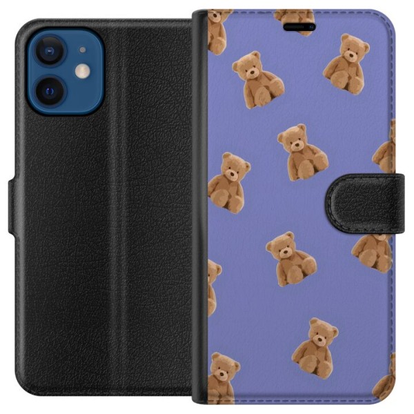 Apple iPhone 12 mini Tegnebogsetui Flyvende bjørne