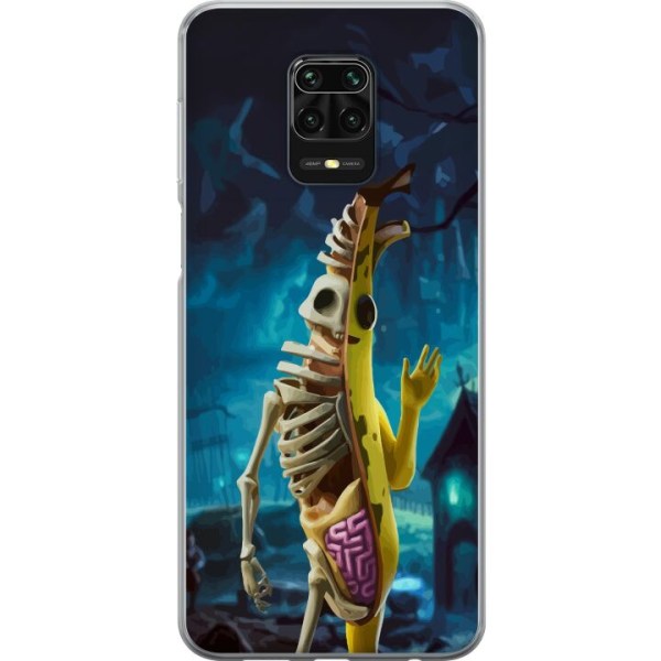 Xiaomi Redmi Note 9S Gennemsigtig cover Fortnite - Peely Død