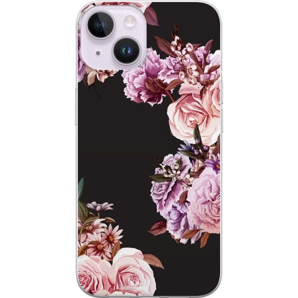 Kompatibelt Mobildeksel til Apple iPhone 14 Blomster