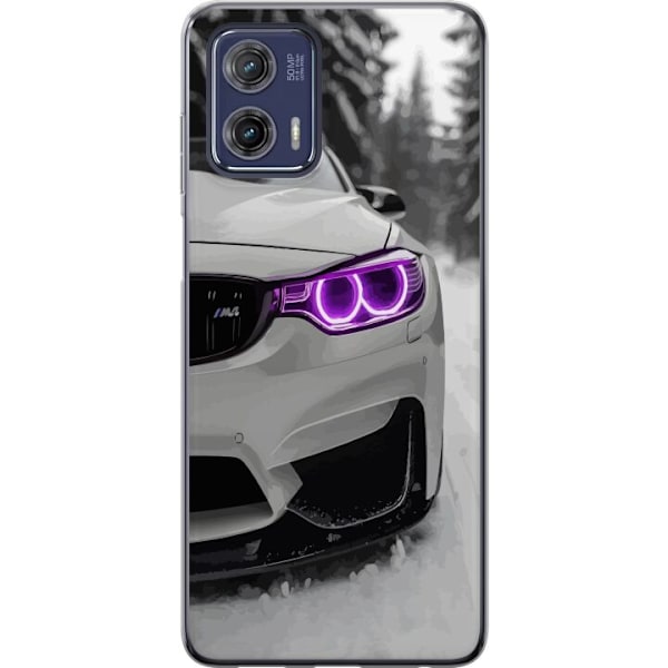 Motorola Moto G73 Läpinäkyvä kuori BMW