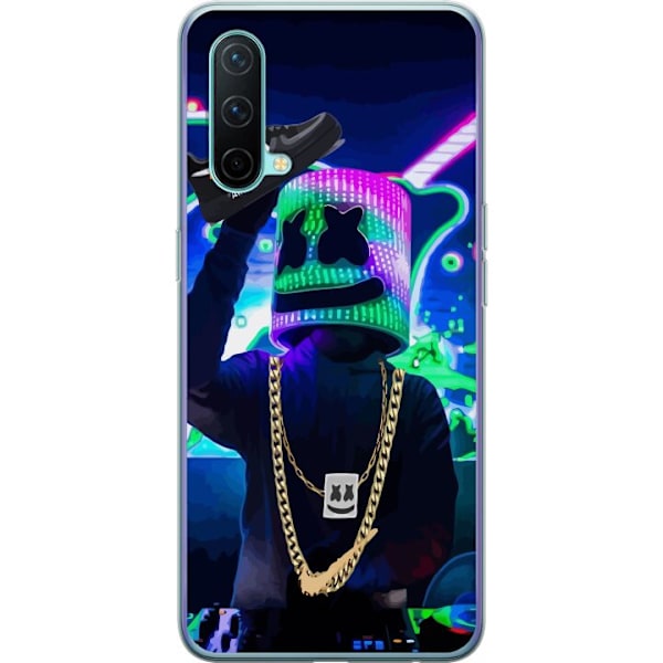 OnePlus Nord CE 5G Läpinäkyvä kuori Marshmello | Fortnite