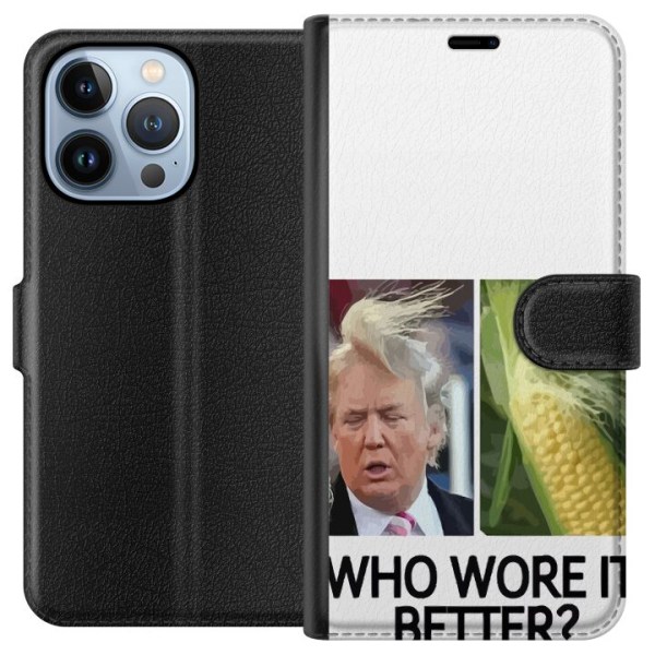 Apple iPhone 13 Pro Lompakkokotelo Trump