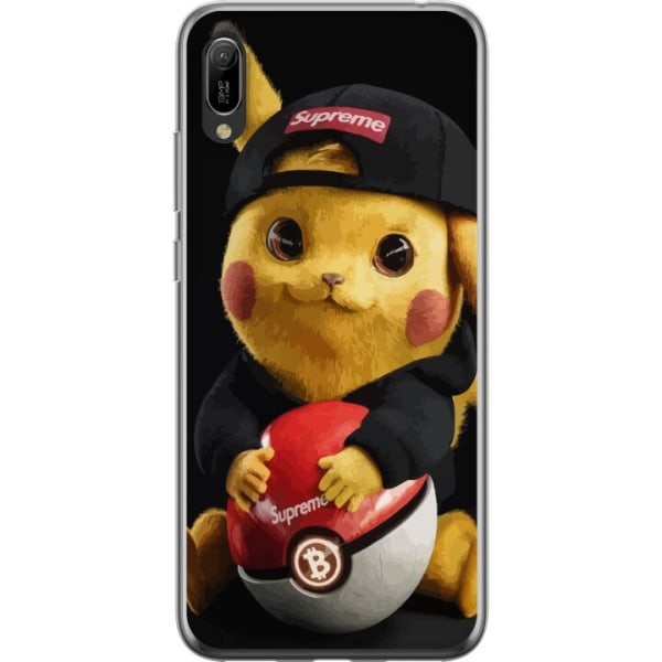 Huawei Y6 Pro (2019) Läpinäkyvä kuori Pikachu Supreme