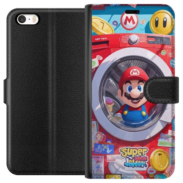 Apple iPhone 5 Tegnebogsetui Mario