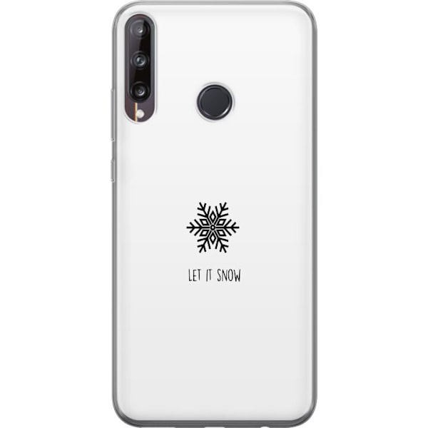 Huawei P40 lite E Gjennomsiktig deksel La det snø