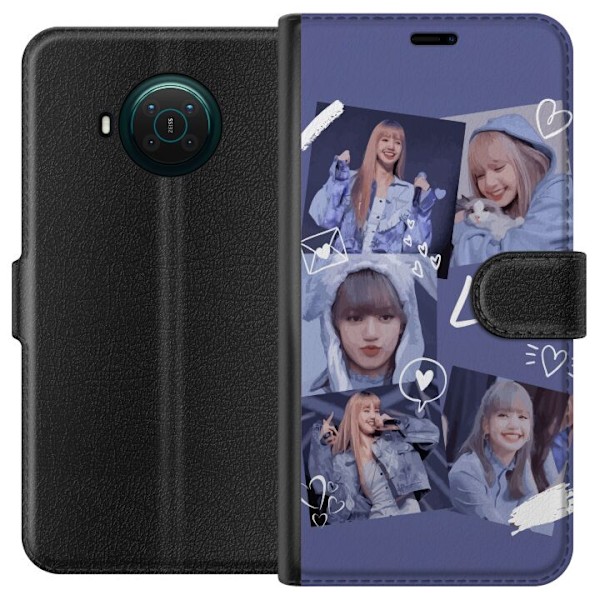 Nokia X10 Tegnebogsetui Lisa Blackpink – Aesthetic K-pop Queen
