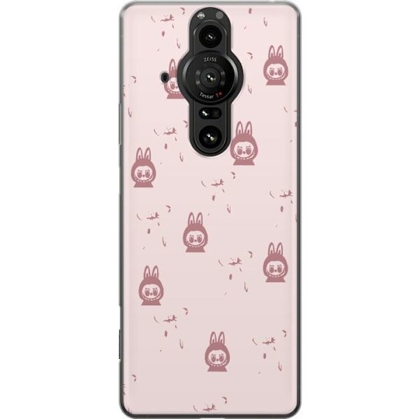 Sony Xperia Pro-I Gjennomsiktig deksel Labubu Neon Pop - Neonf