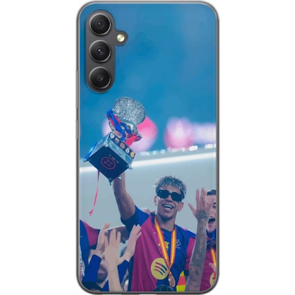 Samsung Galaxy A15 5G Läpinäkyvä kuori Lamine Yamal