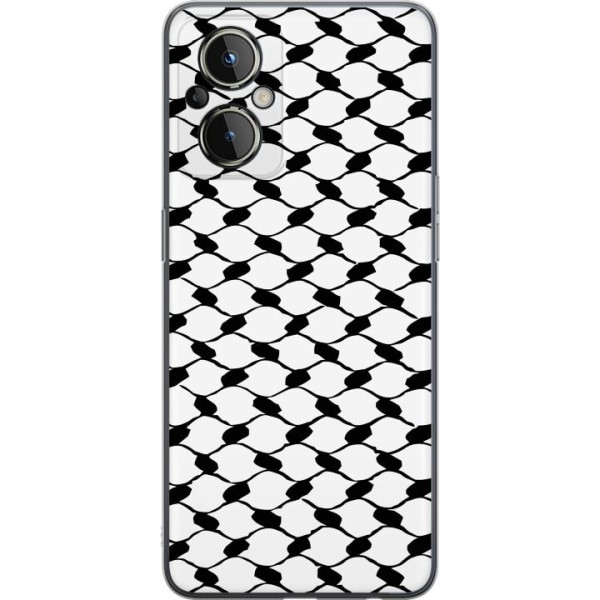 OnePlus Nord N20 5G Gennemsigtig cover Keffiyeh mønster
