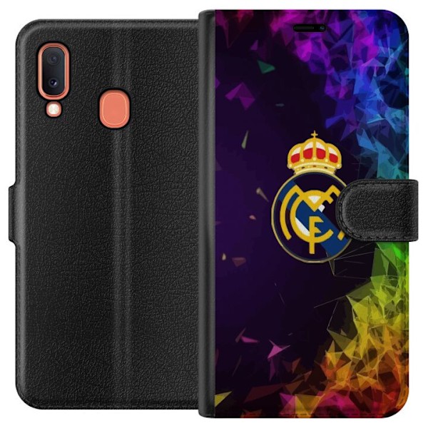 Samsung Galaxy A20e Lompakkokotelo Real Madrid