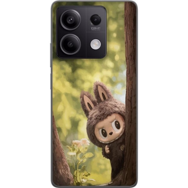 Xiaomi Redmi Note 13 Pro Läpinäkyvä kuori Labubu Graffiti Vibes – Katutaide hirviömuodossa