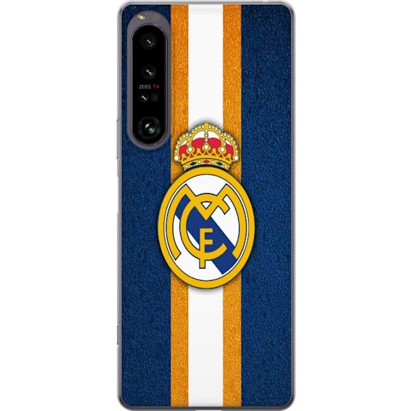 Sony Xperia 1 IV Gjennomsiktig deksel Real Madrid CF