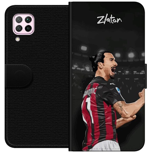 Huawei P40 lite Lompakkokotelo Zlatan