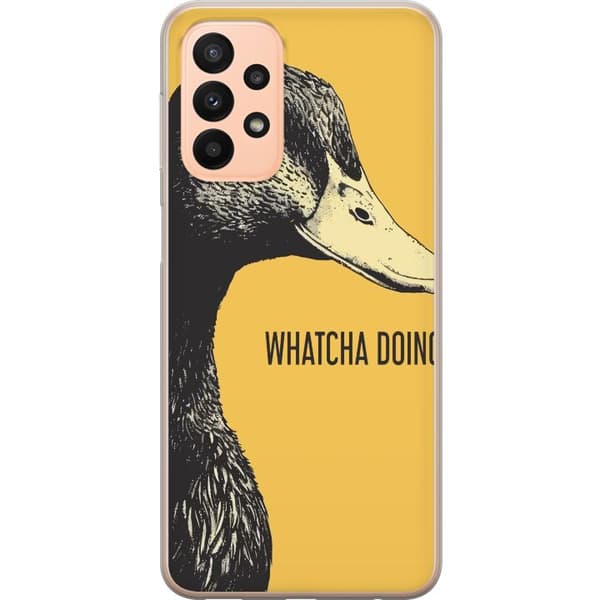 Kompatibelt Mobilskal till Samsung Galaxy A23 Curious Duck