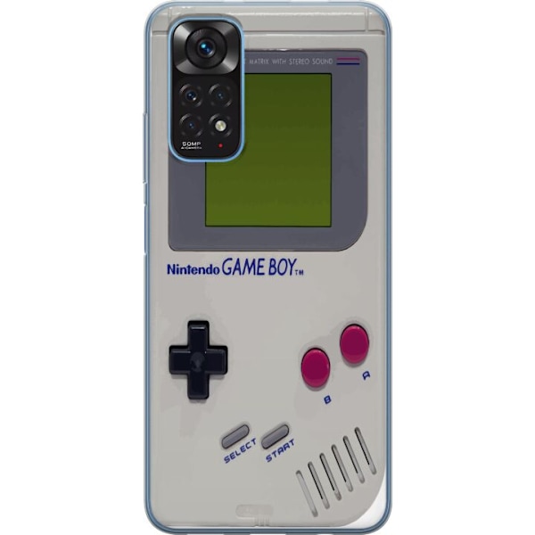 Xiaomi Redmi Note 11 Läpinäkyvä kuori Game Boy