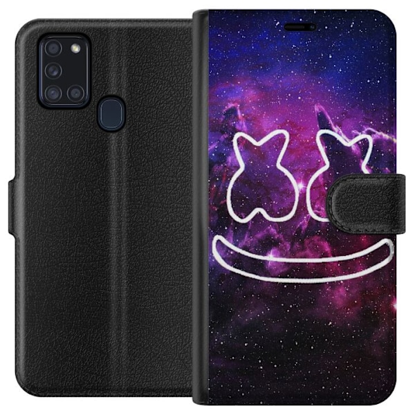 Samsung Galaxy A21s Lommeboketui Fortnite Marshmello