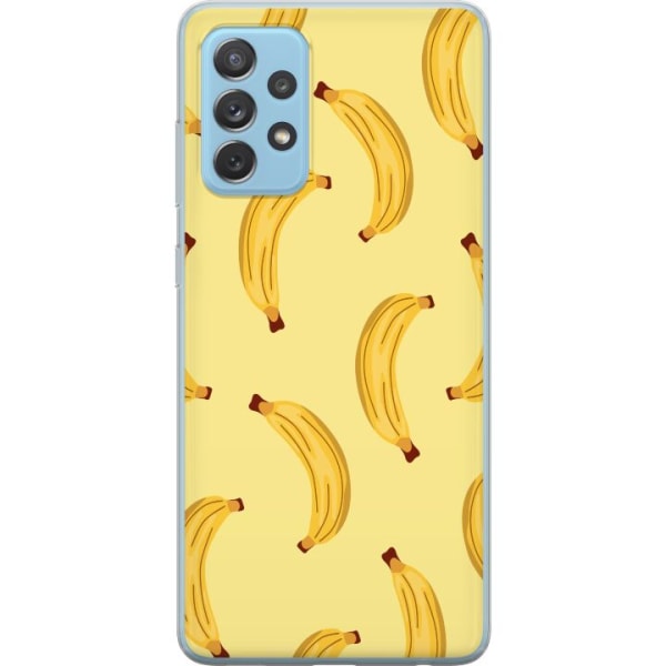 Samsung Galaxy A52 5G Gennemsigtig cover Banan