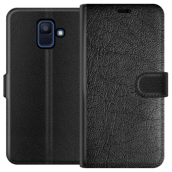 Samsung Galaxy A6 (2018) Lompakkokotelo Harmaa