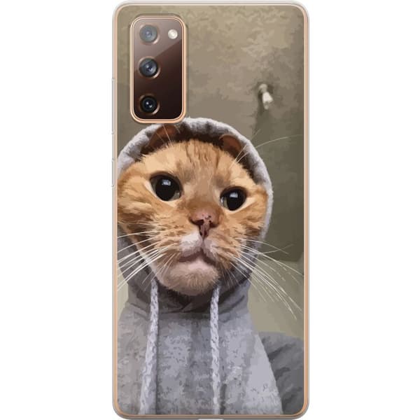 Kompatibelt Mobilskal till Samsung Galaxy S20 FE Katt Tröja
