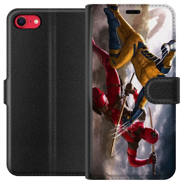 Apple iPhone 7 Plånboksfodral Wolverine Deadpool