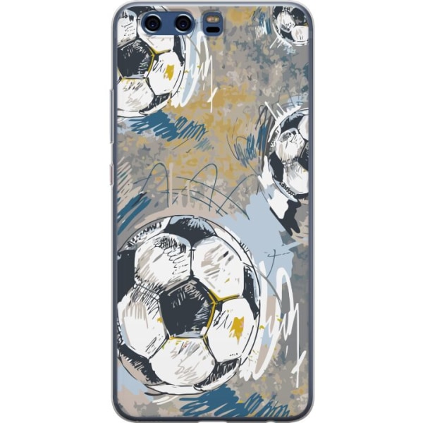 Huawei P10 Gjennomsiktig deksel Fotball