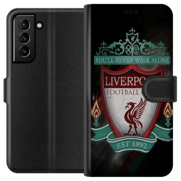 Samsung Galaxy S21+ 5G Lompakkokotelo Liverpool L.F.C.