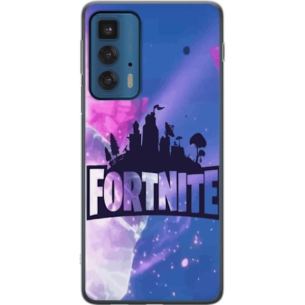 Motorola Edge 20 Pro Läpinäkyvä kuori Fortnite