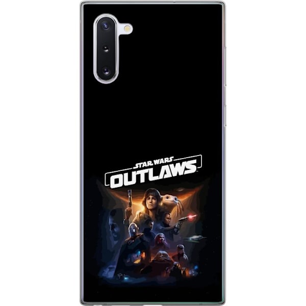 Samsung Galaxy Note10 Läpinäkyvä kuori Star Wars Outlaws