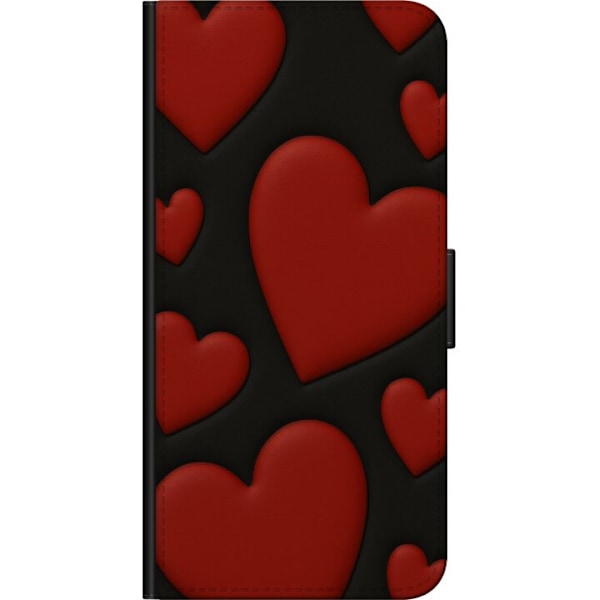Honor 10 Plånboksfodral Red Velvet Hearts