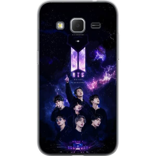 Kompatibelt Mobilskal till Samsung Galaxy Core Prime BTS lila