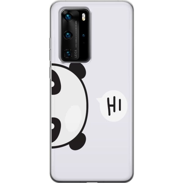 Huawei P40 Pro Gennemsigtig cover