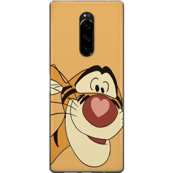 Sony Xperia 1 Gennemsigtig cover Tiger