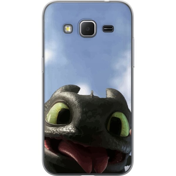 Samsung Galaxy Core Prime Genomskinligt Skal How to Train Your Dragon (Draktränaren)