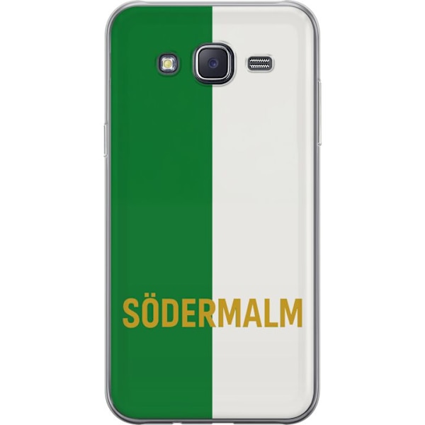 Samsung Galaxy J5 Läpinäkyvä kuori Södermalm - jalkapallo