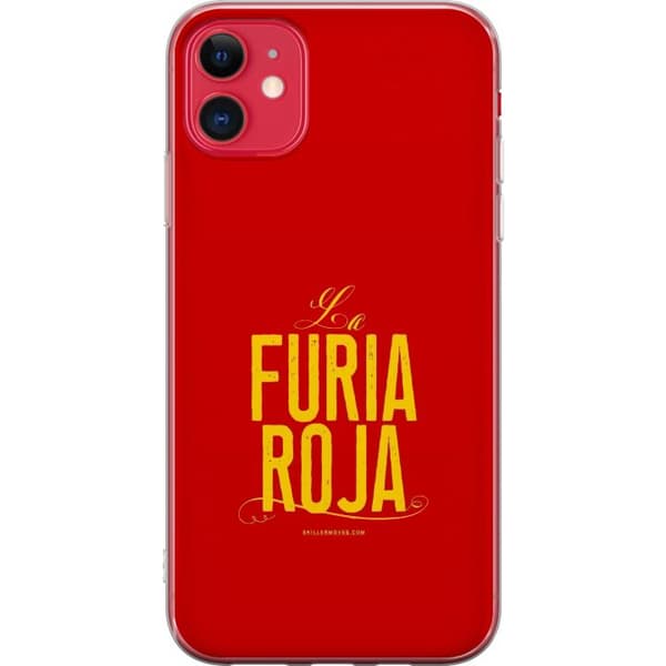 Kompatibelt Mobildeksel til Apple iPhone 11 La Furia Roja rød
