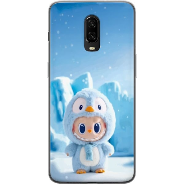 OnePlus 6T Gennemsigtig cover sort ridder fortnite