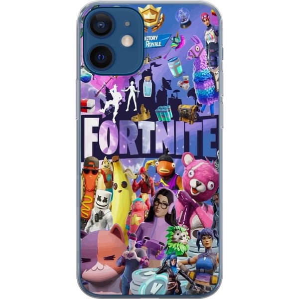 Kompatibelt Mobildeksel til Apple iPhone 12 mini Fortnite Gruppe