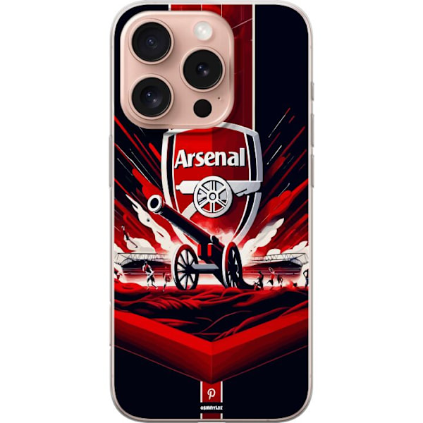 Apple iPhone 16 Pro Genomskinligt Skal Arsenal