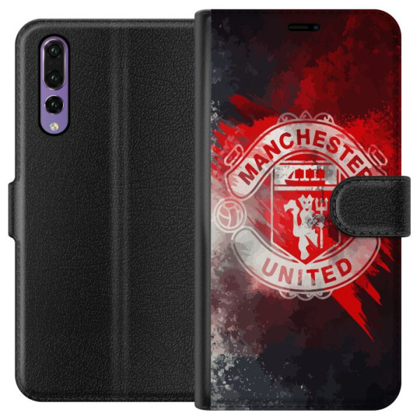 Huawei P20 Pro Lompakkokotelo Manchester United FC