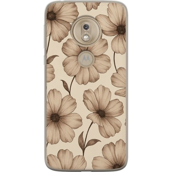 Motorola Moto G7 Play Gjennomsiktig deksel Pastel Rush