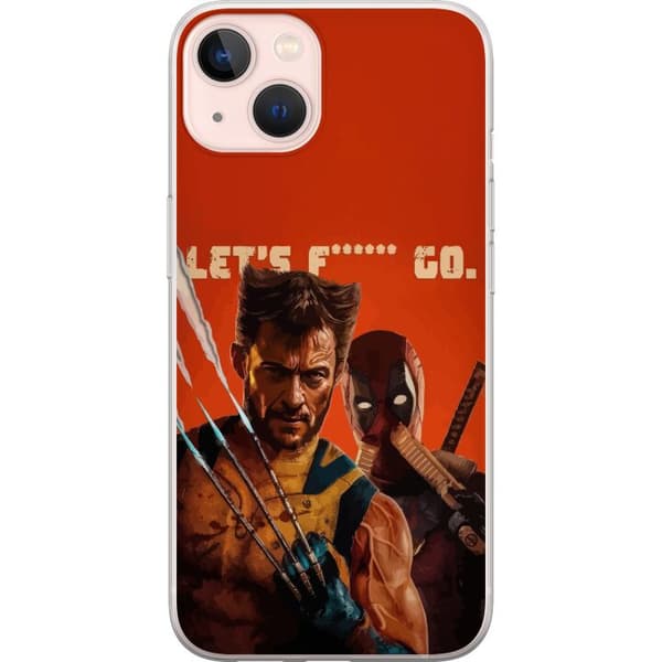 Kompatibel Mobilcover til Apple iPhone 13 Deadpool & Wolverine