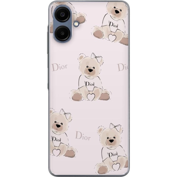 Samsung Galaxy A06 Läpinäkyvä kuori Teddy Dior Vibes - ylel