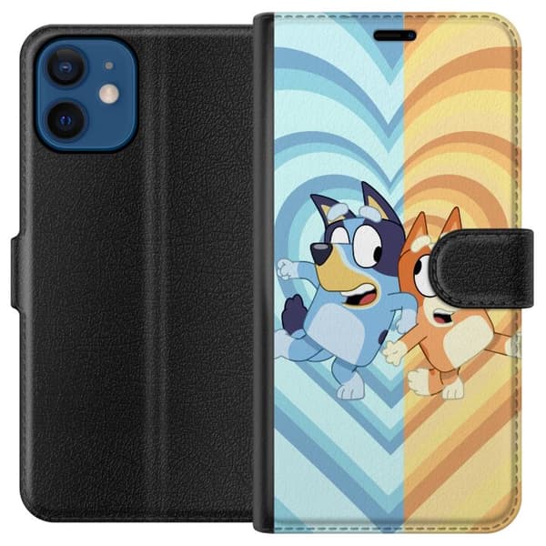 Kompatibelt Plånboksfodral till Apple iPhone 12 Bluey