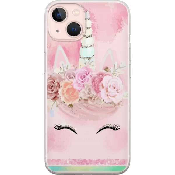 Apple iPhone 13 mini Genomskinligt Skal Unicorn