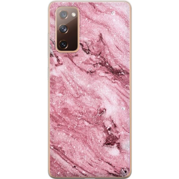 Samsung Galaxy S20 FE Cover / Mobilcover - Glitter Marmor