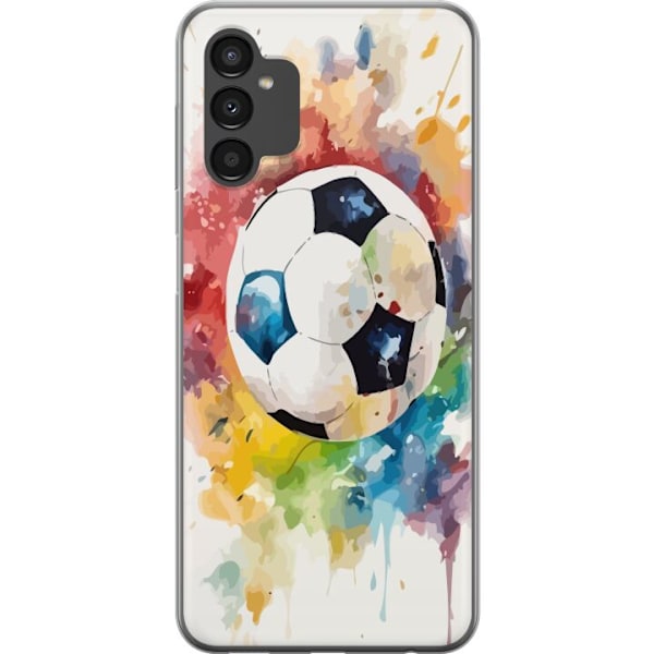 Samsung Galaxy A04s Gennemsigtig cover Fodbold