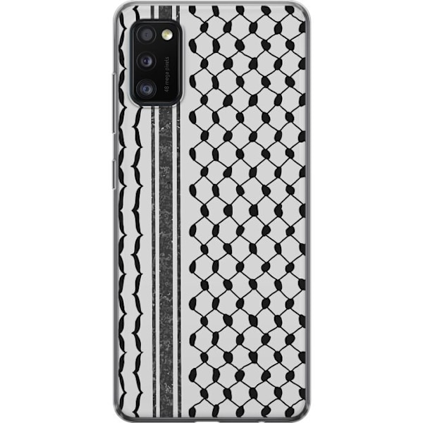 Samsung Galaxy A41 Läpinäkyvä kuori Palestiinalainen kuvio