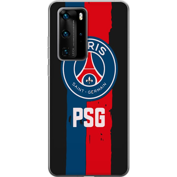 Huawei P40 Pro Läpinäkyvä kuori Paris Saint-Germain F.C.