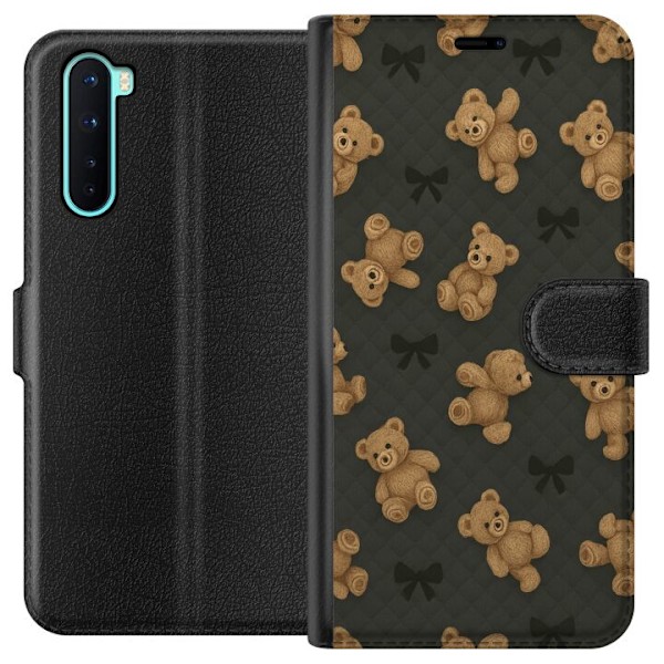 OnePlus Nord Tegnebogsetui Teddy Knus