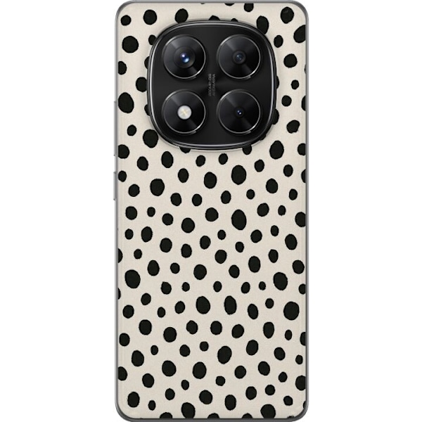 Xiaomi Redmi Note 14 Pro Läpinäkyvä kuori Dot Dance